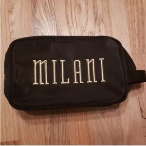 New! Large! Big ! Oversized Milani Cosmetics Black Travel